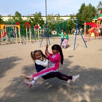 Photo taken at Детская площадка на Королева by 김 영 선 on 7/9/2014