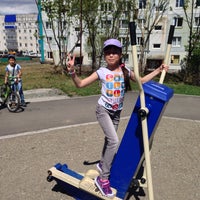 Photo taken at Детская площадка на Королева by 김 영 선 on 6/14/2015