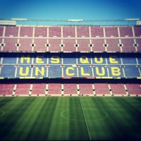 Photo taken at Camp Nou by ᴡ M. on 4/24/2013