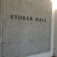 Photo taken at Storer Hall by Tom S. on 2/28/2013