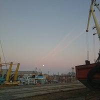 Photo taken at Kyiv River Port by Sergey D. on 11/5/2014