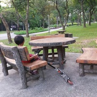 Photo taken at Bishan Park Lifestyle Garden by Rosh N. on 9/12/2014