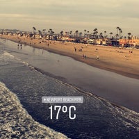 Photo taken at Newport Beach Pier by S on 1/8/2018