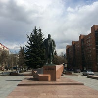 Photo taken at Памятник С. П. Королёву by blunt on 4/25/2017