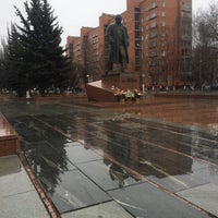 Photo taken at Памятник С. П. Королёву by blunt on 4/16/2017