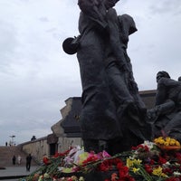 Photo taken at Monument to the Heroic Defenders of Leningrad by Tashka on 5/9/2013
