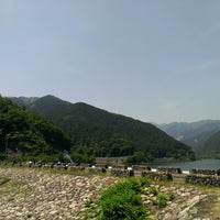 Photo taken at Lake Naguri by Katsuhiro H. on 5/21/2017
