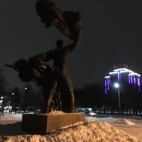 Photo taken at Памятник комсомольцам Орловщины by Any on 1/5/2017