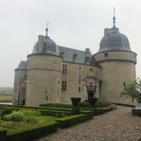 Photo taken at Château de Lavaux-Sainte-Anne by Erik R. on 8/9/2019