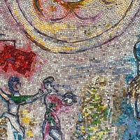 Photo taken at Chagall Mosaic, &amp;quot;The Four Seasons&amp;quot; by NedWasHere on 9/25/2023