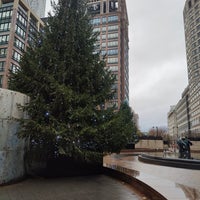 Photo taken at Cabot Square by Nick L. on 12/4/2023