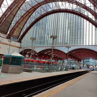Photo taken at Canary Wharf DLR Station by Nick L. on 4/16/2024
