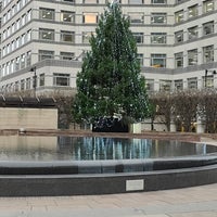 Photo taken at Cabot Square by Nick L. on 12/18/2023