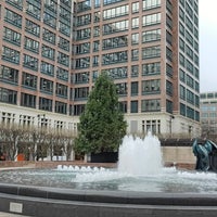 Photo taken at Cabot Square by Nick L. on 12/20/2023