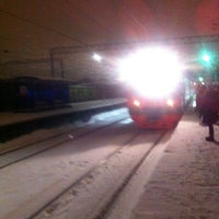 Photo taken at Платформа «Средневолжская» by Оля М. on 12/26/2016