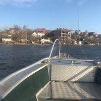 Photo taken at Пристань в Барбошином овраге by Оля М. on 5/2/2018