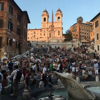 Photo taken at Piazza di Spagna by Kunta K. on 6/15/2017