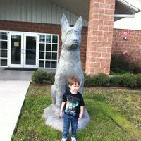 Photo taken at houston police department mounted patrol by Carmilla B. on 11/10/2012