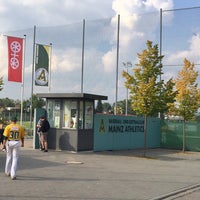 9/23/2017 tarihinde Steffen H.ziyaretçi tarafından Mainz Athletics Ballpark'de çekilen fotoğraf
