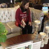 Photo taken at Raymour &amp;amp; Flanigan Furniture and Mattress Store by Danica D. on 10/7/2012