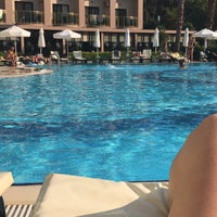 Photo taken at Eldar Resort Hotel by Özge D. on 7/27/2019