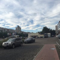Photo taken at остановка Кафе Рай by Катерина Б. on 8/31/2016