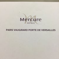 Photo taken at Mercure Paris Vaugirard Porte de Versailles Hotel by Hellen . on 7/14/2016