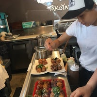 Photo taken at Chinchikurin Hiroshima Okonomiyaki by Jennifer 8. L. on 4/1/2018