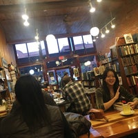 Photo taken at Trident Booksellers &amp;amp; Cafe by Jennifer 8. L. on 10/7/2018