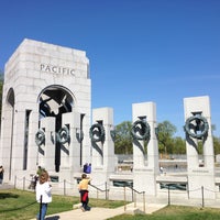 Photo taken at World War II Memorial by Sean D. on 4/14/2013