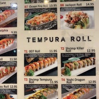 Yoshi sale sushi menu