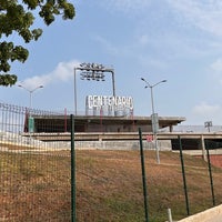 Photo taken at Parque de Béisbol Centenario del 27 de Febrero by Elliot S. on 4/22/2024