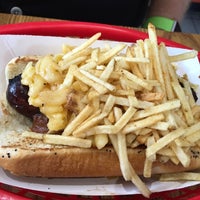 Photo taken at Greatest American Hot Dogs by Chris M. on 5/29/2016