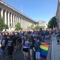Photo taken at Equality March For Unity And Pride by Sean F. on 6/11/2017