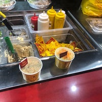 Photo taken at The Halal Guys by Sean F. on 2/18/2019