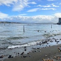 Photo taken at Madison Park Beach by David C. on 11/11/2023