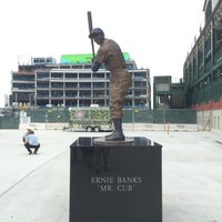 Photo taken at Ernie Banks Statue by Lou Cella by Kevin S. on 7/7/2016