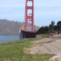 Photo taken at *CLOSED* Golden Gate Bridge Walking Tour by Dustin V. on 4/13/2013