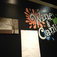 Photo taken at Wine and Canvas by Kira on 1/16/2013