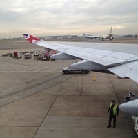 Photo taken at Virgin Atlantic Flight VS45 by Julian Y. on 12/18/2012