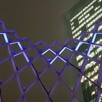 Photo taken at Winter Lights at Canary Wharf by Shaun D. on 1/25/2017