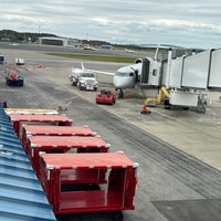 Photo taken at Bangor International Airport (BGR) by Cameron S. on 10/3/2021