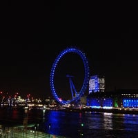Photo taken at The London Eye by Sophia V. on 12/8/2014