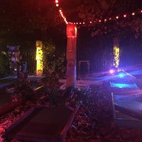 Photo taken at Plonk Victoria Park Crazy Golf by Sophia V. on 11/12/2016