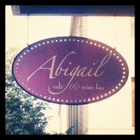 Photo taken at Abigail Cafe &amp;amp; Wine Bar by Bill S. on 10/5/2012