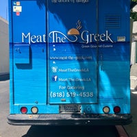 Photo taken at Meat The Greek Food Truck by dutchboy on 4/16/2018