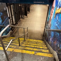 Photo taken at MTA Subway - 50th St (C/E) by Joshua on 12/4/2023