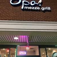 Photo taken at Opa! Mezze Grill by Joshua on 11/13/2016