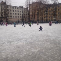 Photo taken at Футбольное поле школы № 533 by Tanya E. on 2/17/2017