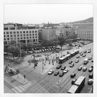 Photo taken at Blaha Lujza tér by Zsolt H. on 4/30/2013